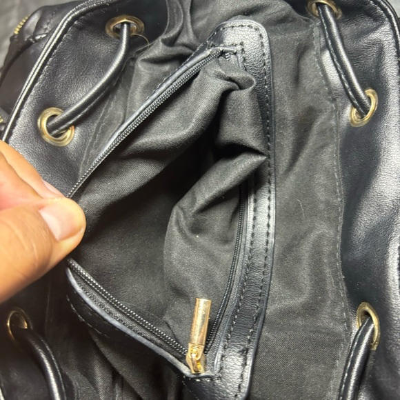 Torrid Quilted‎ Faux Leather Drawstring Backpack - Picture 7 of 12